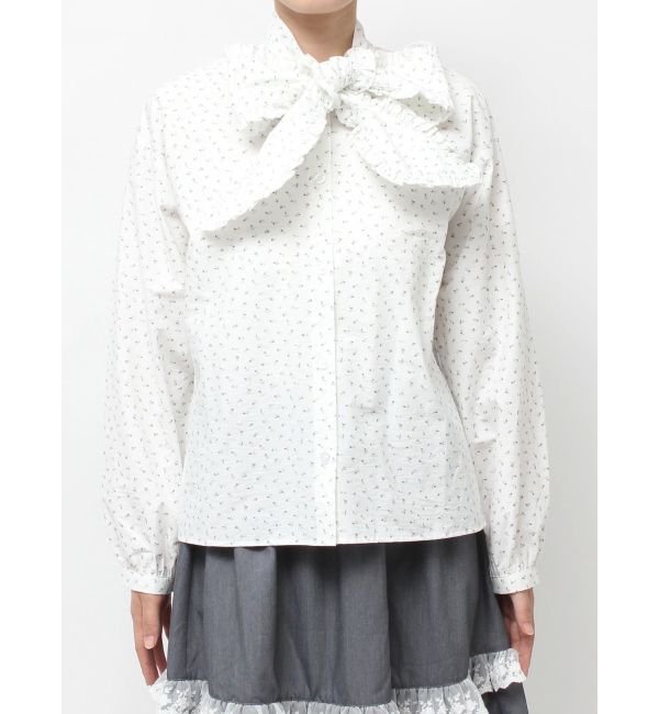 merry jenny「frillタイリボンブラウス」|シャツ・ブラウス|