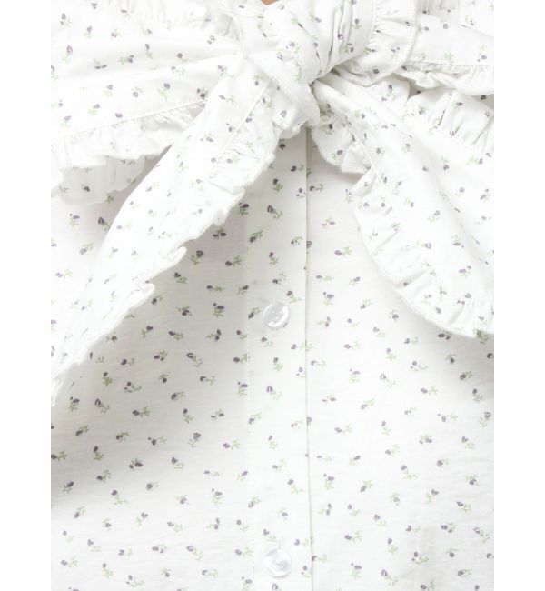 merry jenny「frillタイリボンブラウス」|シャツ・ブラウス|