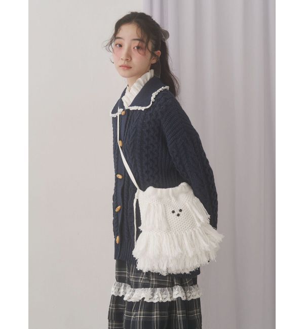 merry jenny「toggle button knit cardigan」|カーディガン|