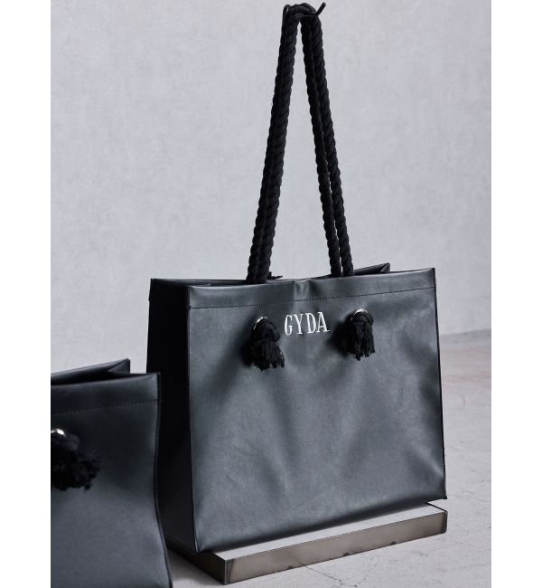 GYDA「GYDAロープLフェイクレザートートBAG」|トートバッグ|