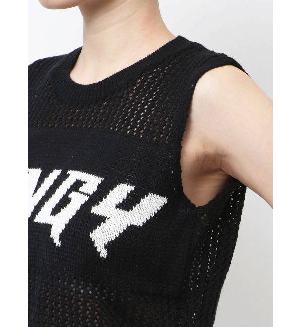 GYDA「ZINGY メッシュニットタンクトップ」|タンクトップ|