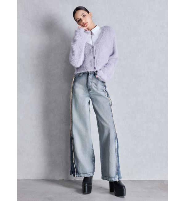 GYDA「W ZIPギャザータイトシャツ」|シャツ・ブラウス|