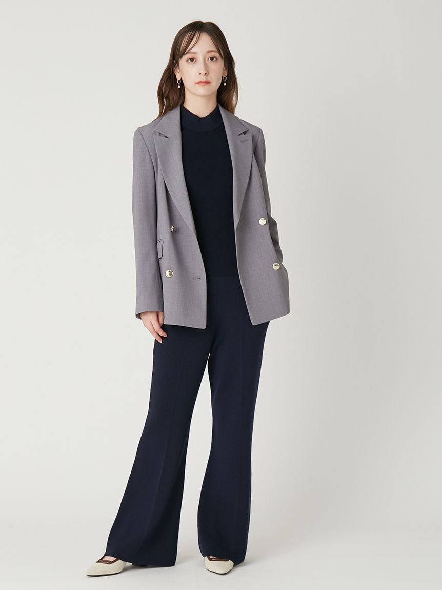 FRAY I.D「ダブルブレストシンプルジャケット／ウォッシャブル」|テーラードジャケット|