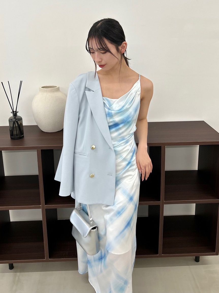 FRAY I.D「ダブルブレストシンプルジャケット／ウォッシャブル」|テーラードジャケット|