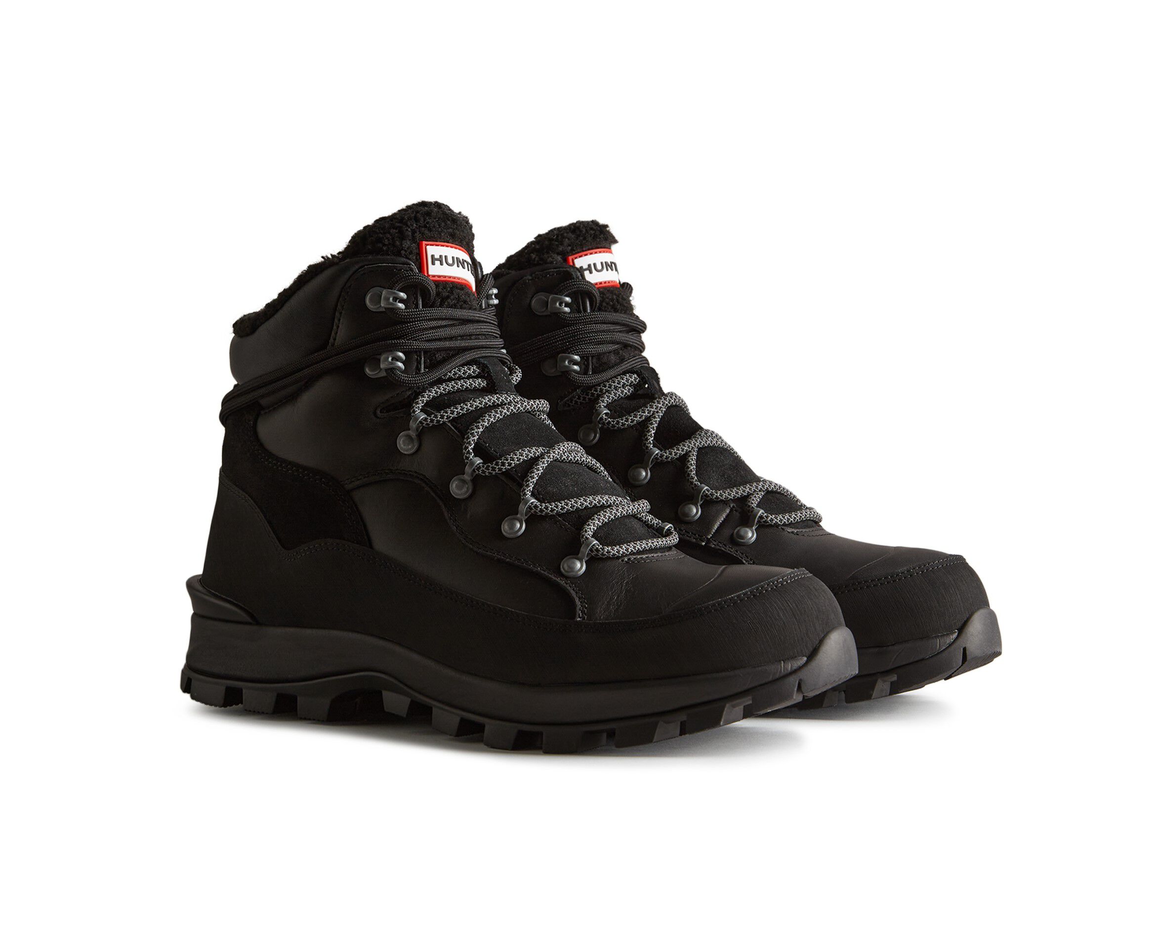 HUNTER「MENS EXPLORER LEATHER BOOT」|ショートブーツ|