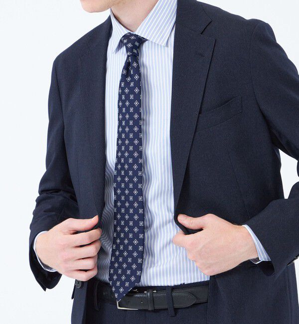 MACKINTOSH PHILOSOPHY「スクエア小紋　レギュラータイ」|ネクタイ・蝶ネクタイ|