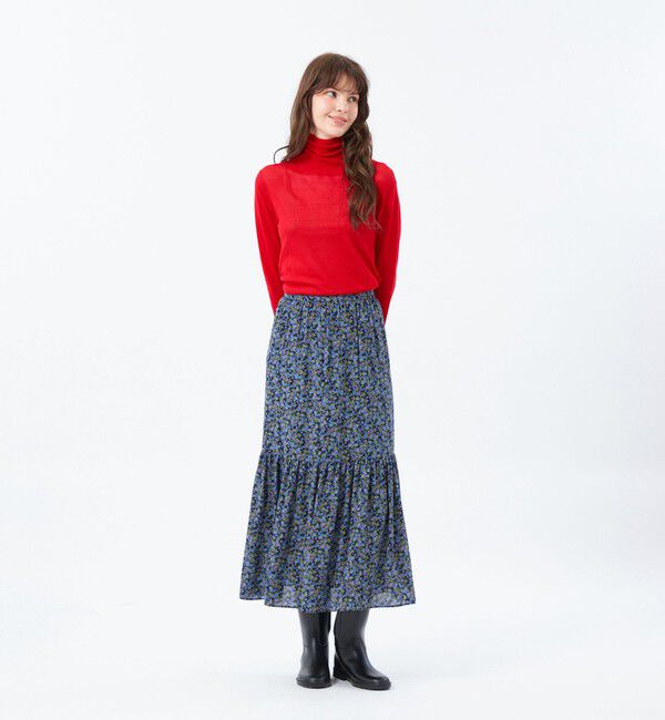 MACKINTOSH PHILOSOPHY「リトルフラワープリントギャザースカート」|スカート|