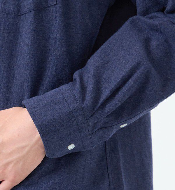 MACKINTOSH PHILOSOPHY「バッキンガムベア シャンブレーネル/チェック 長袖ボタンダウン」|シャツ・ブラウス|