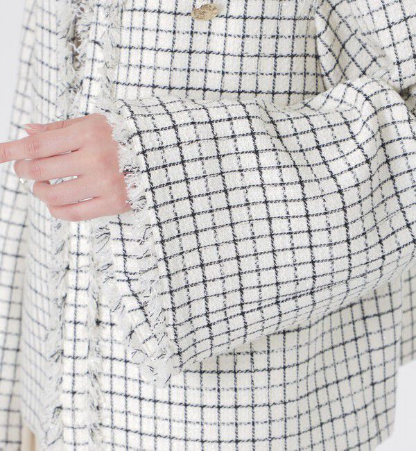  「ファンシーツイードジャケット」|ブルゾン・スタジャン|