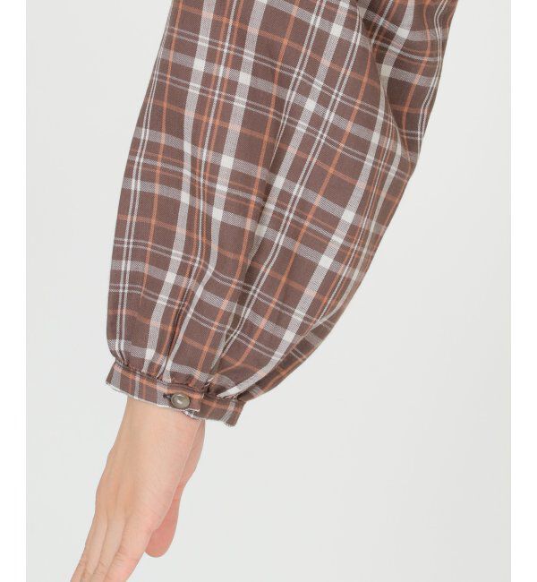 ikka「襟フリル長袖2WAYブラウス」|シャツ・ブラウス|