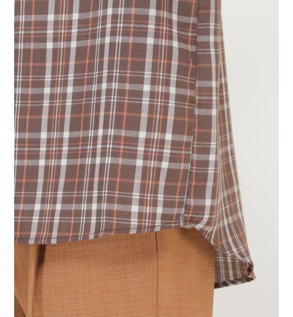 ikka「襟フリル長袖2WAYブラウス」|シャツ・ブラウス|