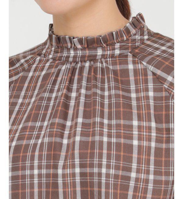 ikka「襟フリル長袖2WAYブラウス」|シャツ・ブラウス|