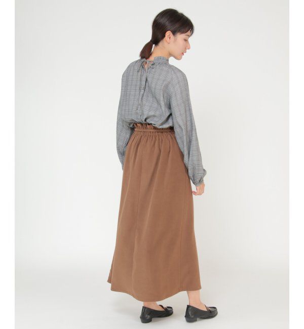 ikka「襟フリル長袖2WAYブラウス」|シャツ・ブラウス|