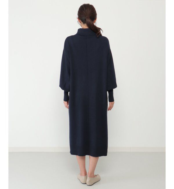 IKKA LOUNGE「タートルニットスリットワンピース」|その他|