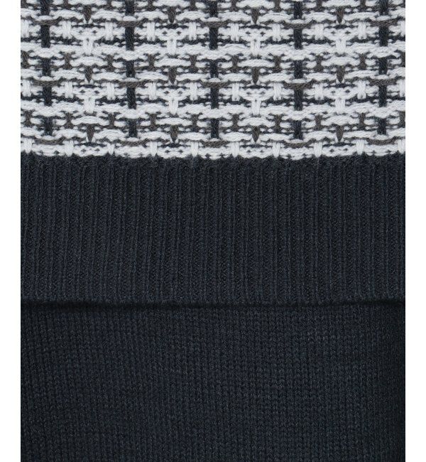 ikka「【2点セット】ニットベストワンピースアンサンブル」|ワンピース|