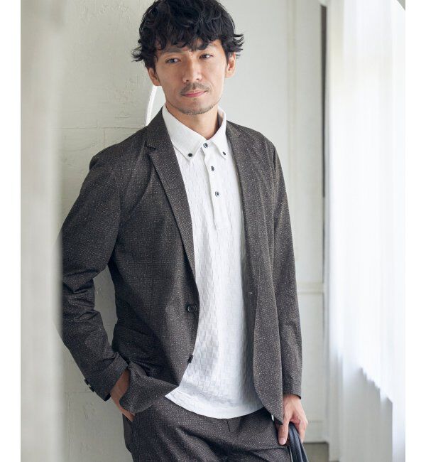 IKKA LOUNGE「GOKU楽 ワークAIRジャケット」|テーラードジャケット|