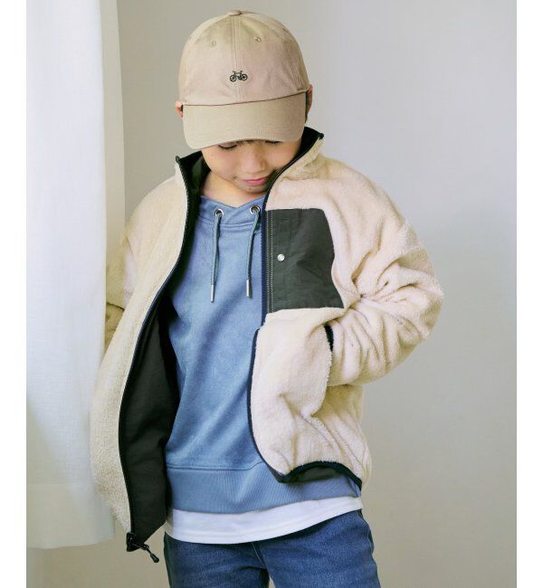 ikka kids「【親子おそろい】リバーシブルフェイクファーブルゾン（110~160cm）」|その他|