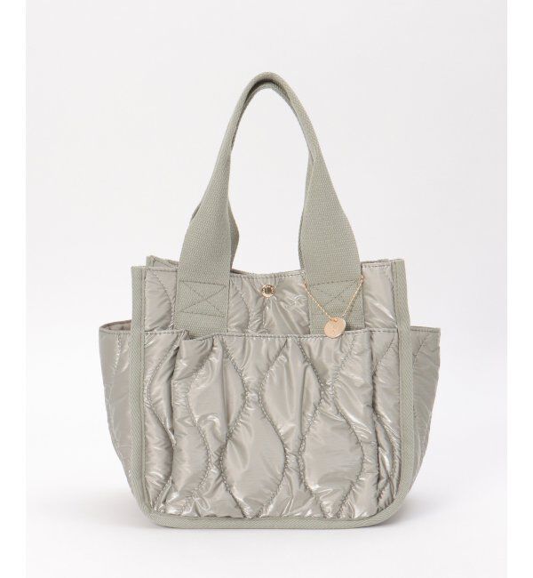 ikka「キルティング多ポケトートバッグ」|その他|シルバー