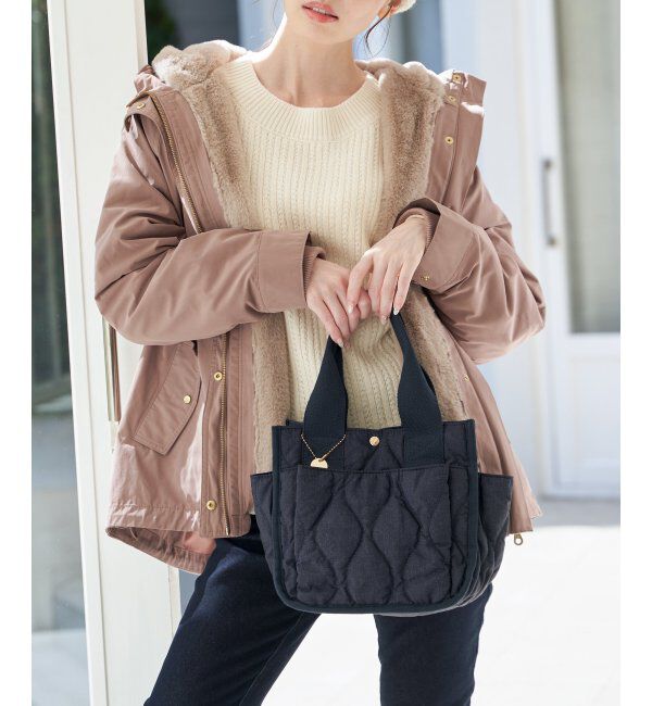 ikka「キルティング多ポケトートバッグ」|その他|