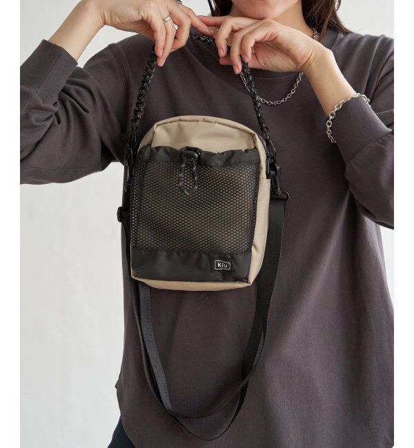 ikka「KiU パラコードメッシュポケット」|その他|