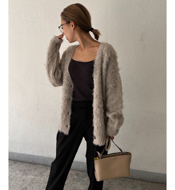 Lbc with Life「ふんわりMIXカーディガン」|カーディガン|