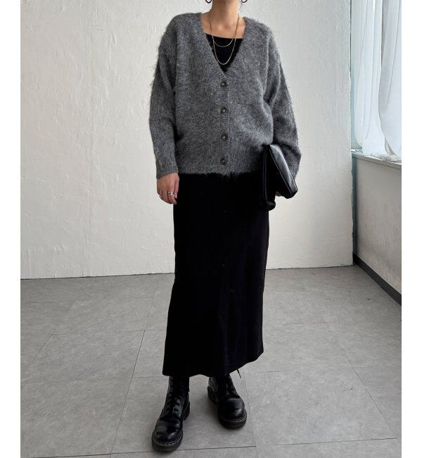 Lbc with Life「ふんわりMIXカーディガン」|カーディガン|
