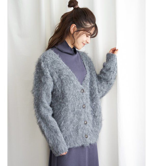 Lbc with Life「ふんわりMIXカーディガン」|カーディガン|