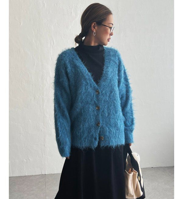 Lbc with Life「ふんわりMIXカーディガン」|カーディガン|