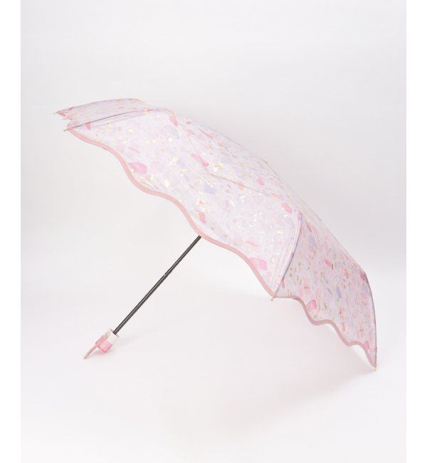 Lbc with Life「Wpc. ペールストーンアンブレラミニ 折りたたみ傘」|傘|ピンク