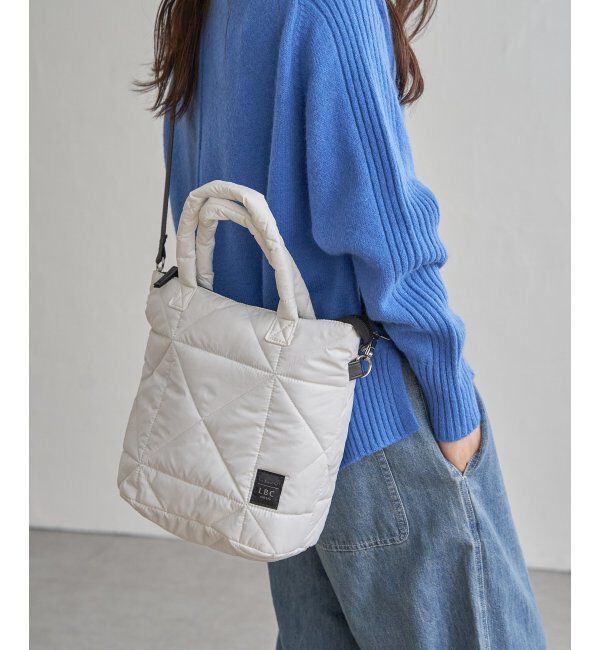 Lbc with Life「キルティング2WAYトートバッグ」|その他|オフホワイト