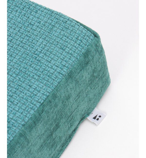 Lbc with Life「ベロアコンビシートクッション スクエア H8cm」|クッション・クッションカバー|