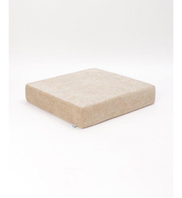 Lbc with Life「ベロアコンビシートクッション スクエア H8cm」|クッション・クッションカバー|