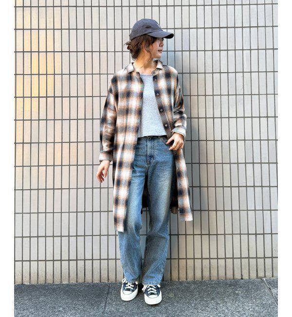 Lbc with Life「コットンチェック3WAYワンピ」|ワンピース|