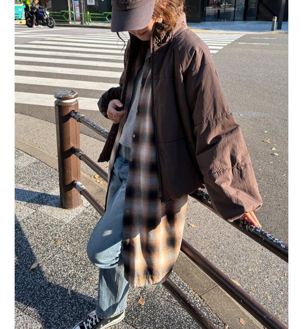 Lbc with Life「コットンチェック3WAYワンピ」|ワンピース|