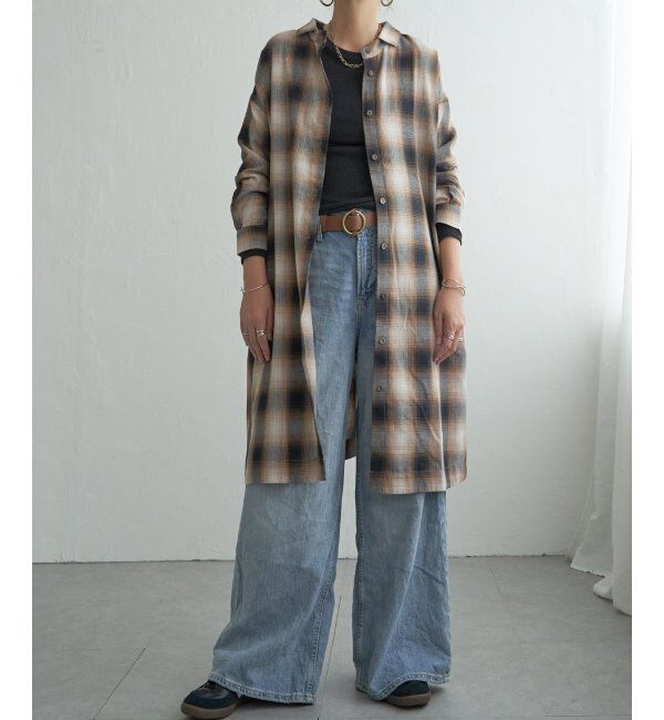 Lbc with Life「コットンチェック3WAYワンピ」|ワンピース|