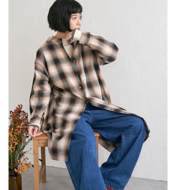 Lbc with Life「コットンチェック3WAYワンピ」|ワンピース|