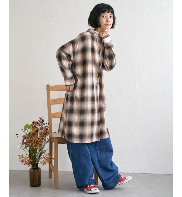 Lbc with Life「コットンチェック3WAYワンピ」|ワンピース|