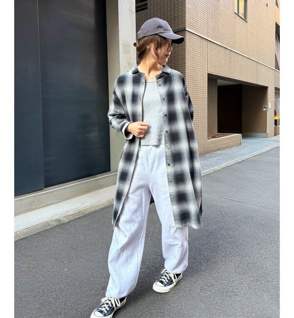 Lbc with Life「コットンチェック3WAYワンピ」|ワンピース|