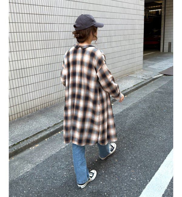 Lbc with Life「コットンチェック3WAYワンピ」|ワンピース|