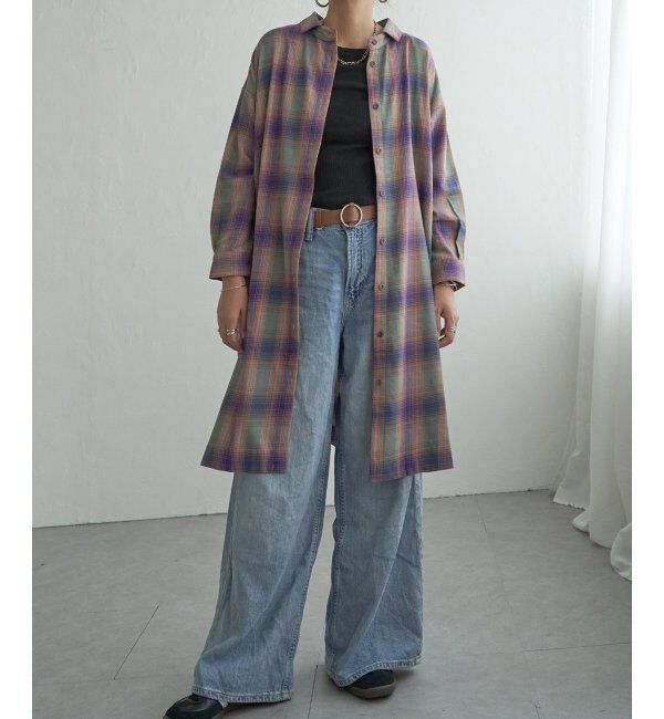 Lbc with Life「コットンチェック3WAYワンピ」|ワンピース|