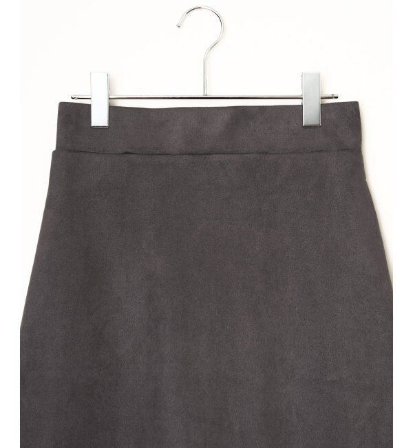 Lbc with Life「スエードポンチロングスカート」|スカート|