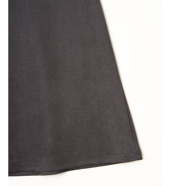 Lbc with Life「スエードポンチロングスカート」|スカート|