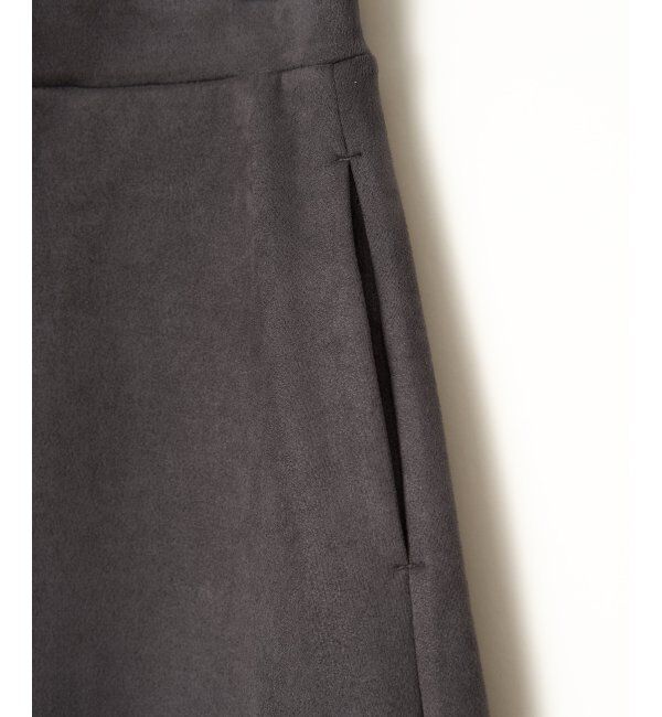 Lbc with Life「スエードポンチロングスカート」|スカート|