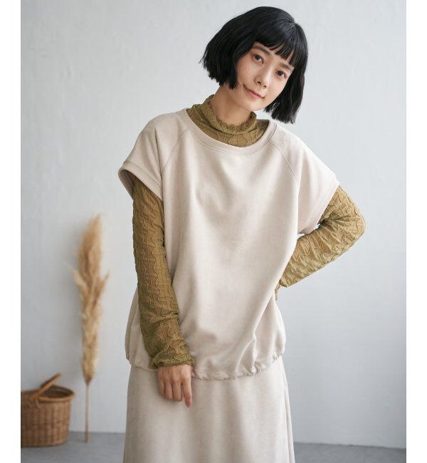 Lbc with Life「スエードポンチベストプルオーバー」|その他|