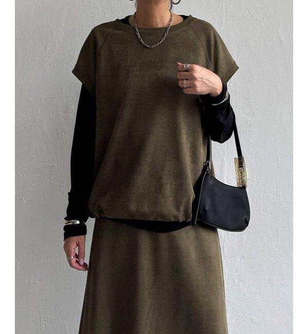 Lbc with Life「スエードポンチベストプルオーバー」|その他|