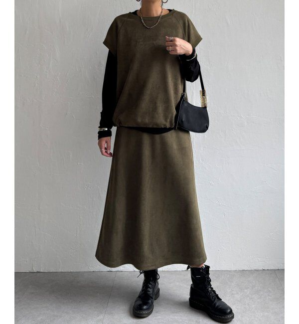 Lbc with Life「スエードポンチベストプルオーバー」|その他|