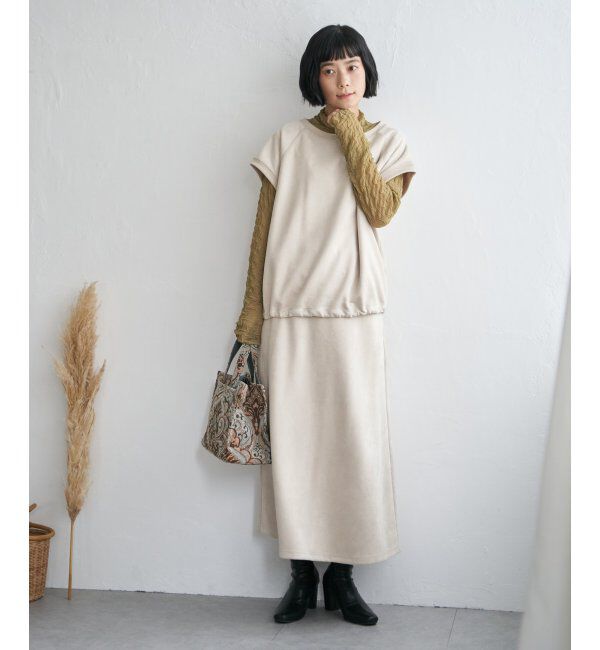 Lbc with Life「スエードポンチベストプルオーバー」|その他|