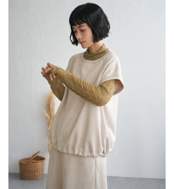 Lbc with Life「スエードポンチベストプルオーバー」|その他|