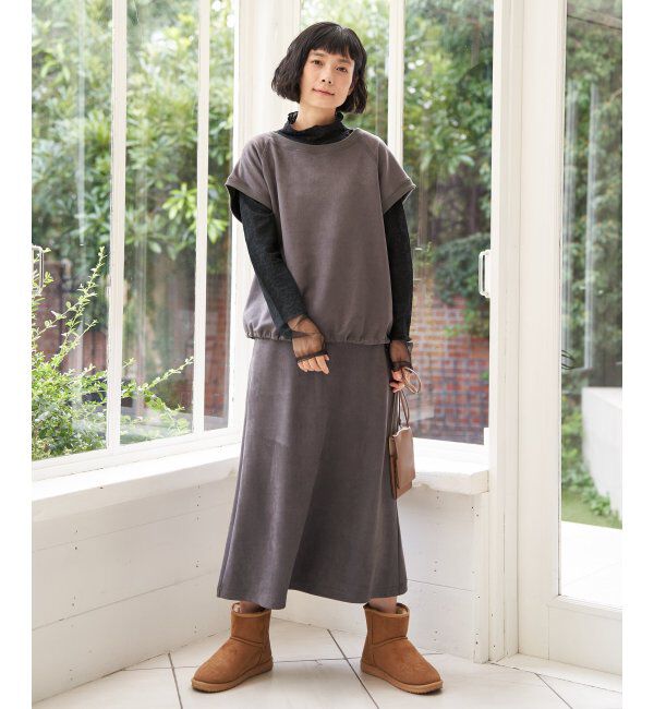 Lbc with Life「スエードポンチベストプルオーバー」|その他|