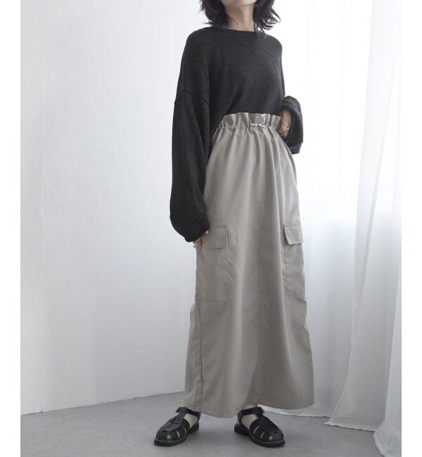 VENCE share style「ベネシャンギャザースカート」|スカート|